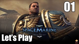 Warhammer 40K: Space Marine - Let's Play Part 1: Planetfall