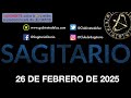 horóscopo diario sagitario 26 de febrero de 2025.