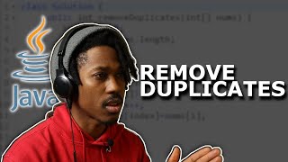 Remove Duplicates from Sorted Array | Leetcode | Data Structures and Algorithms