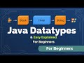 Datatypes & Variables in Java | Memory Management Explained in Simple Way | Java for Beginners
