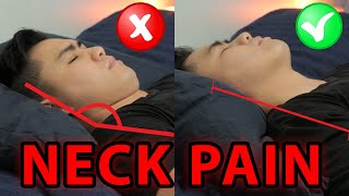 4 Top Sleeping Positions For Posture & Neck Pain | Pillow Positions , Reduce Snoring , Best Pillow