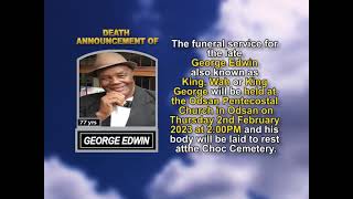 George Edwin short