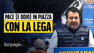 Le contraddizioni alla manifestazione della Lega per la pace in Israele: \