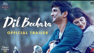 Dil Bechara | Official Trailer | Sushant Singh Rajput | New 2020 Movie |