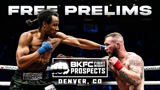 BKFC PROSPECTS FREE PRELIM FIGHTS | LIVE!