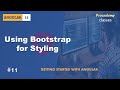 #11 Using Bootstrap for Styling | Angular Components & Directives| A Complete Angular Course