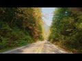 4k hdr autumn roads in north cascades scenic fall foliage drive in slow mo real sound u0026 music