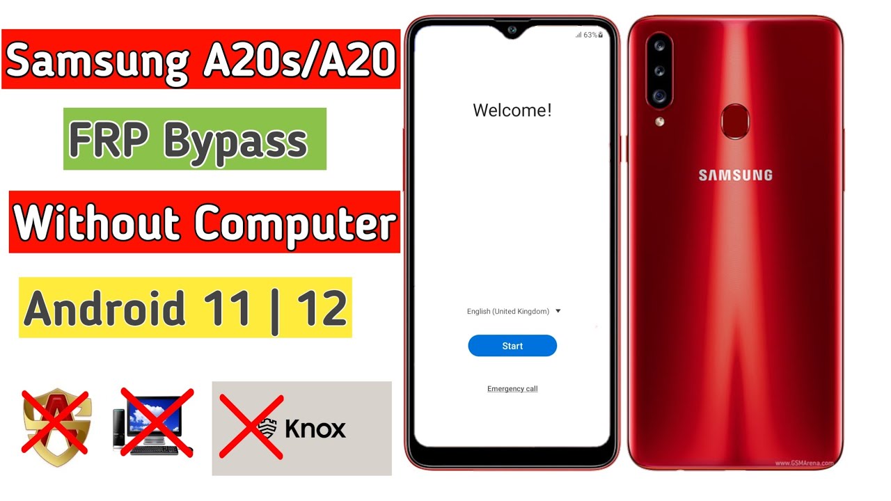 Samsung A20s/A20 Frp Bypass 2022 | Samsung A20s Unlock Google Account ...
