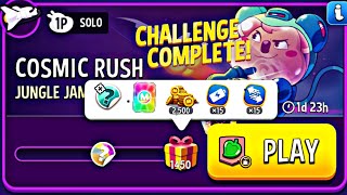 cosmic rush jungle jam blow em up solo challenge | match masters | jungle jam solo today