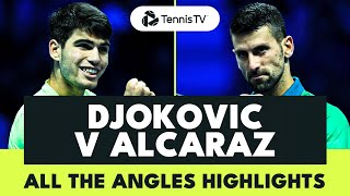 ALL THE ANGLES: Alcaraz vs Djokovic | Nitto ATP Finals 2023