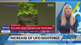 Uptick in reported UFO sightings