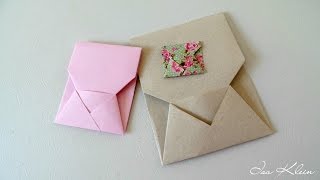 Isa Klein Tutorial 51: Envelope em origami