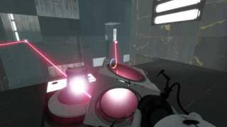 Portal 2 - Phase 1 - sp_a2_laser_chaining - Route