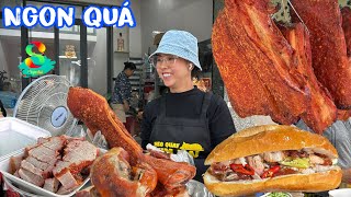 🟢Cận cảnh LYLY tung tuyệt chiêu bụp bụp heo quay sáng sớm giòn rụm
