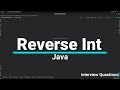 Reverse Int in Java