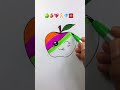 apple emoji u0026colear mix art creativeartmix satisfying 1m