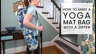 How to Make a Yoga Mat Bag