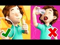 Der RICHTIGE Weg, einen Smoothie zu trinken! | Die Fixies | Animation für Kinder