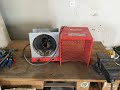 Scrapping a portable electric heater for copper, tin, brass, silver, and no waste!