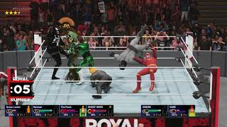 WWE 2K19 Pc  Epic Non-Wrestler ROYAL RUMBLE Match Gameplay HD