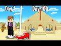 I Survived 100 Days of Desert Only in Minecraft Hardcore