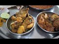 chicken u0026 mutton thali chulivaril mutton bhakri pune रस्सा भाकरी भात unlimited hotel kaveri pune