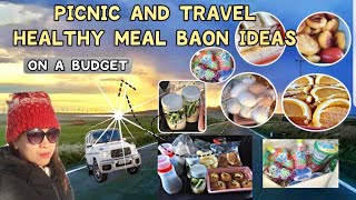 NEW*PRACTICAL BAON IDEAS FOR  TRAVEL | ROADTRIP MEAL | HEALTHY MEAL FOOD TIPID TIPS