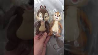 Walt Disney ChipnDale 迪士尼奇奇蒂蒂 大軟膠公仔 Tomy 軟膠