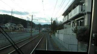 京都の郊外電車「叡山電車」京都精華大前駅～木野駅