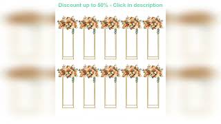 10Pcs Wedding Flower Stand Set 31.5\