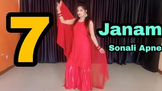 7 Janam | Dance Video | Ndee Kundu | Pranjal Dahiya | Sonali Apne Dance Classes | New Haryanvi Song