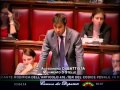 Alessandro Di Battista (M5S) Cosentino non si difende in aula perchè in galera