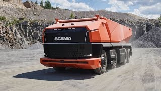 Scania AXL Fully Autonomous Truck