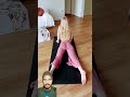 flipping my dog 🤸🏼‍♀️ yoga downwarddog beach bridge aaax2