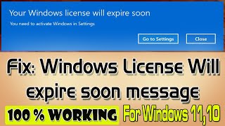 How to fix windows license will expire soon on windows 11 Updated