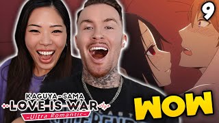 THEY SLEPT TOGETHER!!! | Kaguya-sama: Love Is War Episode 9 REACTION!