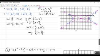 9-5 Hyperbolas