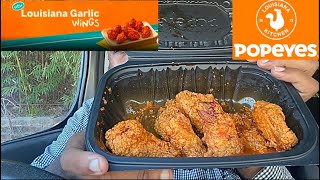 Popeyes®️ *new* Louisiana Garlic Wings