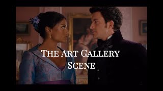 The Art Gallery Scene-Kate and Anthony-Bridgerton Season 2