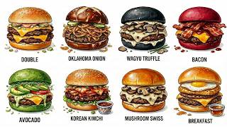 Every Burger Style Explained in 10 Min