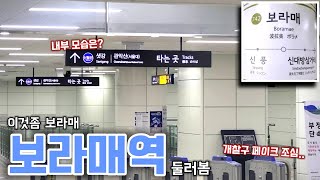 3연속 '보라매'역? 이정도면 그냥 보라매선.. (신림선 보라매역 둘러보기)