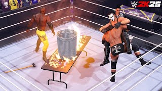 WWE 2k25 - Triple H vs. Sting: Extreme Rules Match at Wrestlemania 30