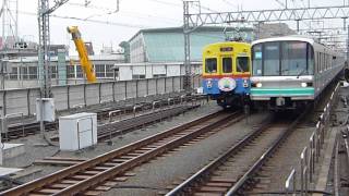 【惜別・さよなら運転】 東急電鉄デヤ7200 武蔵小杉駅発車