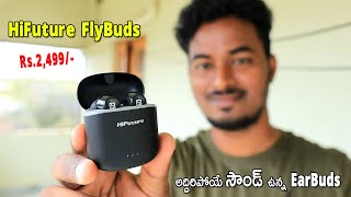 HiFuture FlyBuds - Truely Wireless Earphones Unboxing In Telugu
