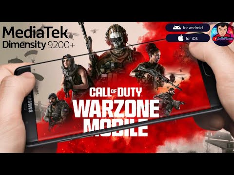 CALL OF DUTY: WARZONE (PRUEBA) 2024 Prueba de configuración máxima móvil del juego FPS en Mediatek Dimensity 9200