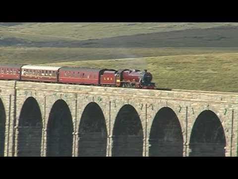 LMS 4-6-0 Jubilee, 5690, Leander at Ribblehead & Hellifield on the Fellsman, 8th September 2010.mpg LMS 4-6-0 Jubilee, 5690, Leander at Ribblehead & Hellifield on the Fellsman, 8th September 2010.mpg