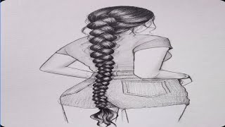 How to draw a girl|| Hand drawing