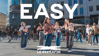 [K-POP IN PUBLIC VIENNA] - LE SSERAFIM (르세라핌) 'EASY' - Dance Cover - [UNLXMITED]