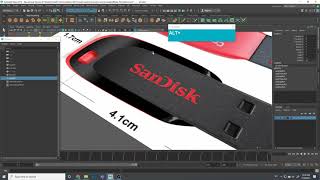 AlternativeMethod USB ThumbDriveModeling in Maya