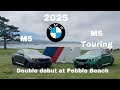 2025 BNW M5 and M5 Touring debut at Pebble Beach with CEO, Frank van Meel